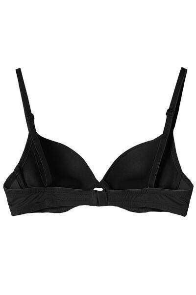 Tezenis - Black Los Angeles Super Microfibre Push-Up Bra