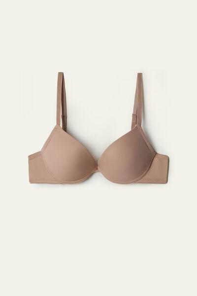 Beige Los Angeles Push-Up Bra, , large image number 4
