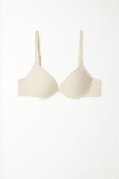 Tezenis - Cream Los Angeles Super Microfibre Push-Up Bra