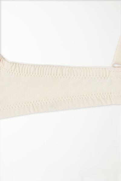 Cream Los Angeles Super Microfibre Push-Up Bra, , large image number 6