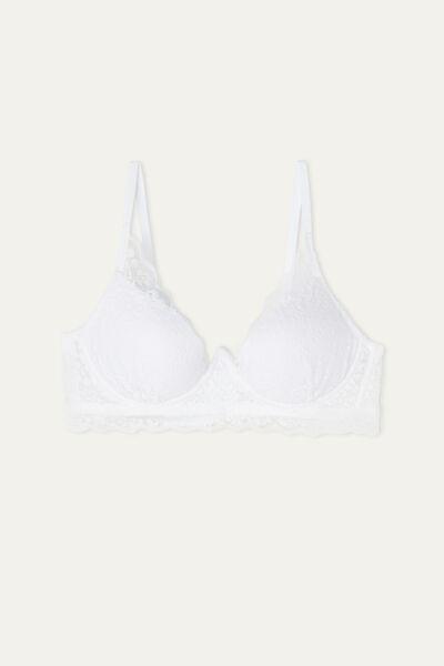 White Super Push-Up Bra, , large image number 4
