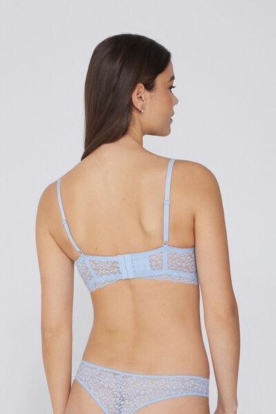 Blue Super Push-Up Bra, 5701_307Y, large image number 2