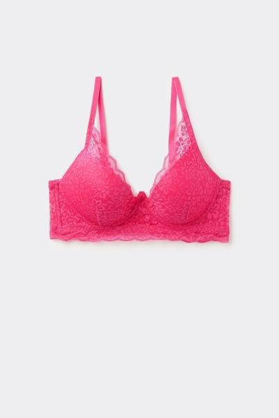 Pink Malibu Super Push-Up Bra, , large image number 4