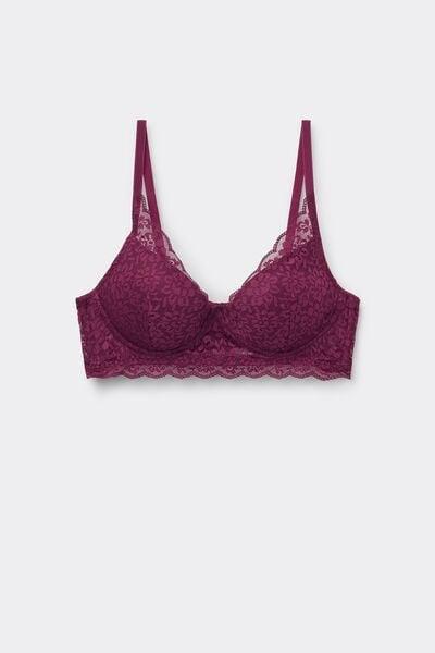 BORDEAUX Malibأ¹ Organic Lace Super Push-Up Bra, , large image number 3