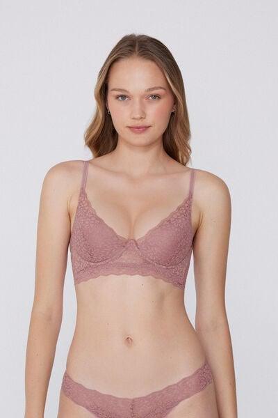 Pink Malibu Organic Lace Super Push-Up Bra, 5701_946Y, large image number 0