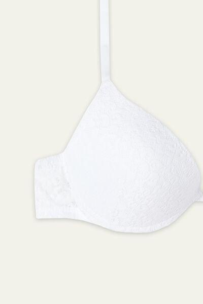 حمالة صدر را"عة "ائقة من الدانتيل العضوي من لوس أنجلوس بيضاء، للنساء, White, large image number 6