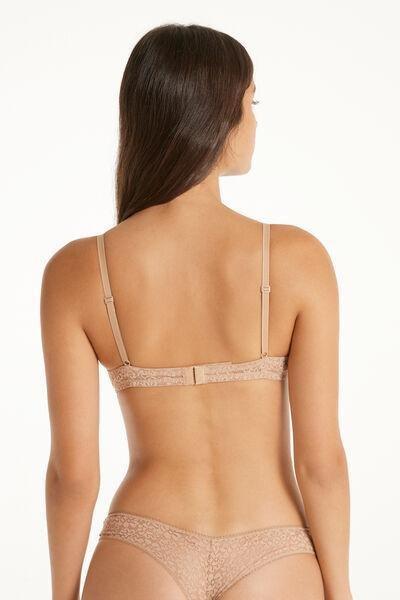 Beige Super Push-Up Bra, , large image number 2