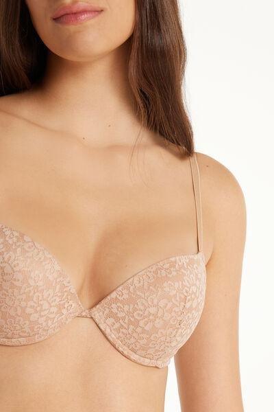 Beige Super Push-Up Bra, , large image number 3