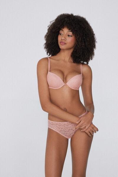 Pink Super Push-Up Bra, 5701_313Y, large image number 1