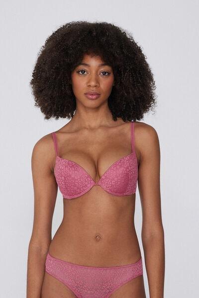 Pink Super Push-Up Bra, 5701_322Y, large image number 1