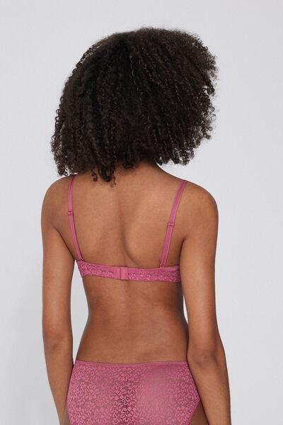 Pink Super Push-Up Bra, 5701_322Y, large image number 2
