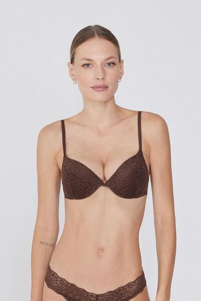 Brown Super Push-Up Bra, 5701_830W, large image number 1