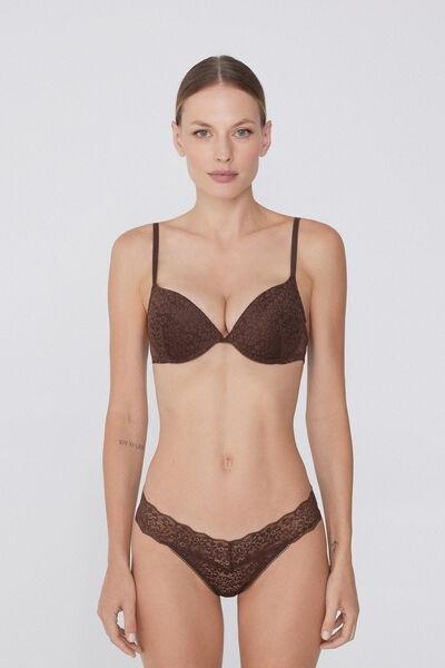 Brown Super Push-Up Bra, 5701_830W, large image number 3