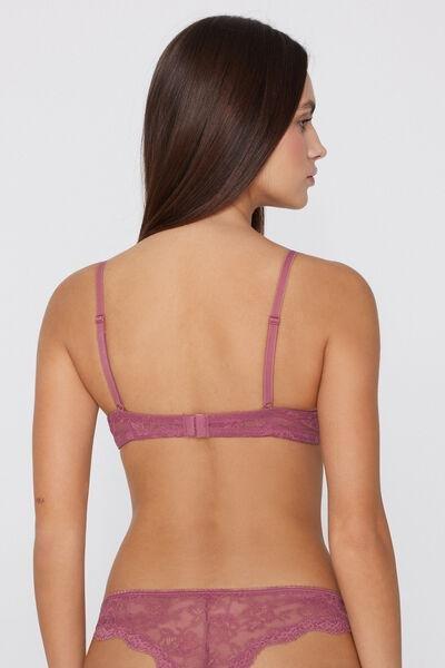 Pink Los Angeles Recycled Lace Super Push-Up Bra, 5701_179Z, large image number 2