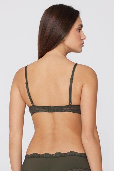 Green Los Angeles Recycled Lace Super Push-Up Bra, 5701_226Z, large image number 2