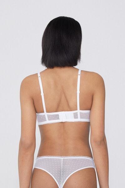 White Super Push-Up Bra, White, large image number 1
