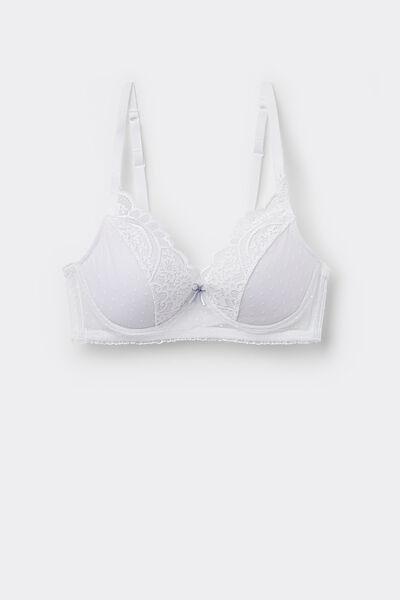 White Super Push-Up Bra, White, large image number 3