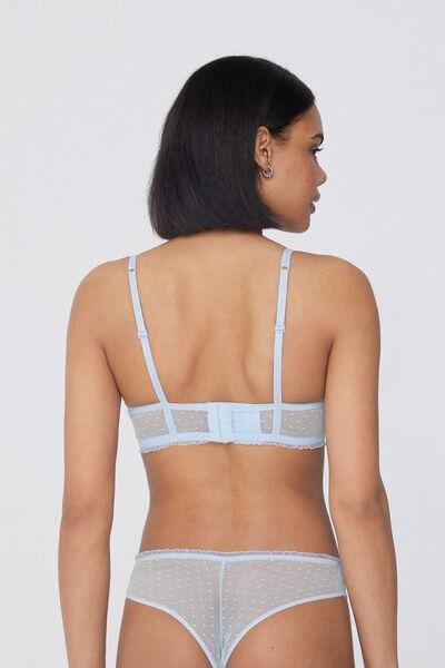 Blue Super Push-Up Bra, 5701_307Y, large image number 2