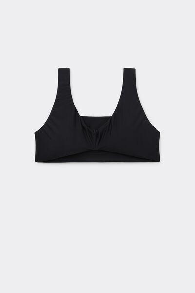 BLACK Shaping Bralette with Removable Cups, Black, large image number 4