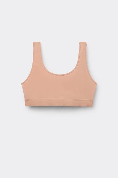 Beige Laser Cut Shaping Bra, Natural Blush, large image number 3