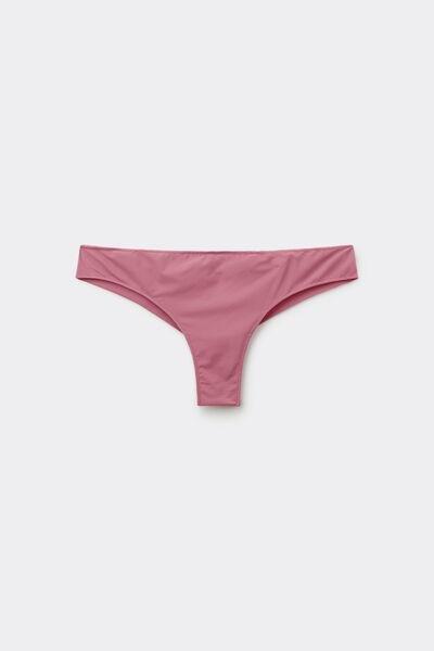 Pink Recycled Microfibre Brazilian Briefs, 5701_179Z, large image number 4
