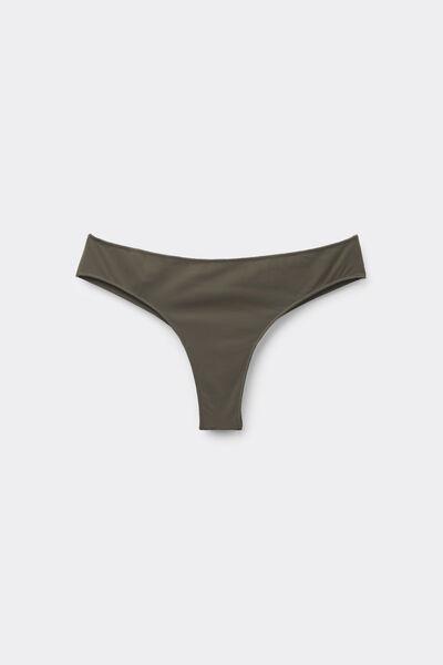 Green Recycled Microfibre Brazilian Briefs, 5701_226Z, large image number 2