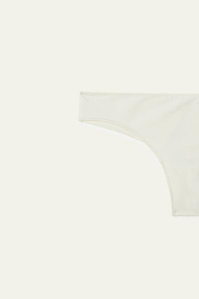 Cream Brazilian Briefs, Ivory Cream, large image number 5