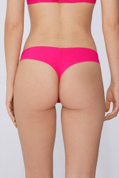 Fuchsia Low Waist Brazilian Briefs, 5701_545Y, large image number 2