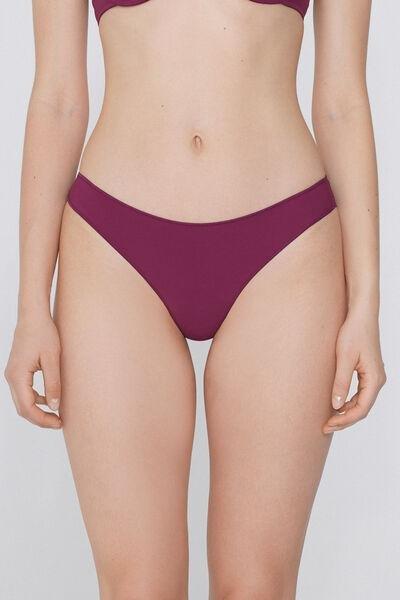 Burgundy Low-Waist Brazilian Briefs, 5701_719Y, medium