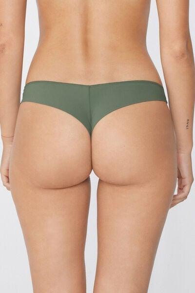 Green Microfibre Brazilian Briefs, 5701_920W, large image number 2