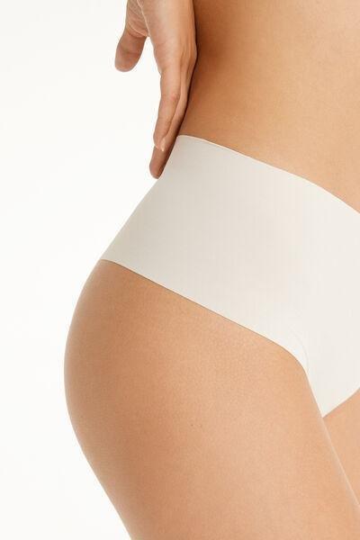 White High-Waist Brazilian Briefs, , large image number 3