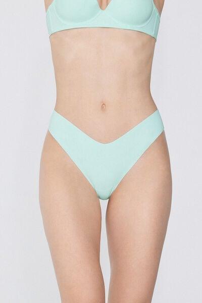 Blue High-Cut Brazilian Briefs, 5701_513W, large image number 1