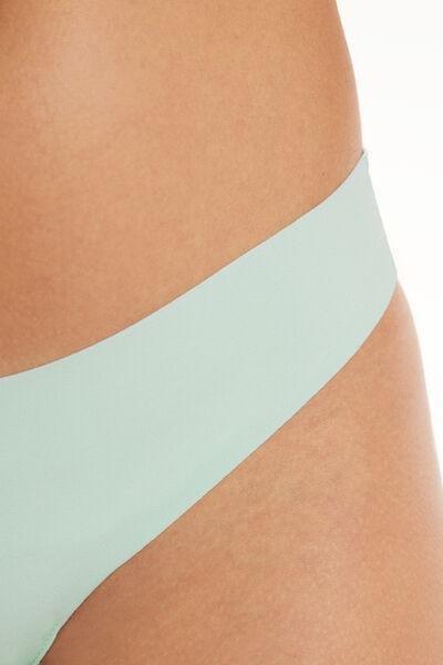 Blue High-Cut Brazilian Briefs, 5701_513W, large image number 3