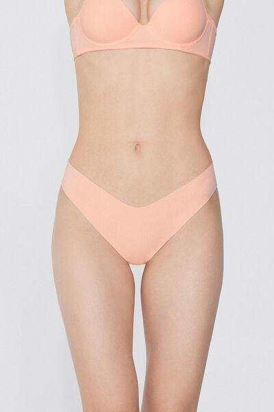 Pink Laser-Cut Brazilian Panties, 5701_514W, large image number 1