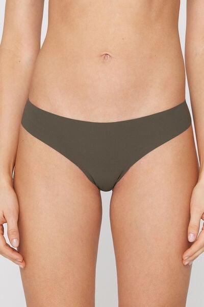 Green Laser Cut Recycled Microfibre Brazilian Briefs, 5701_226Z, medium