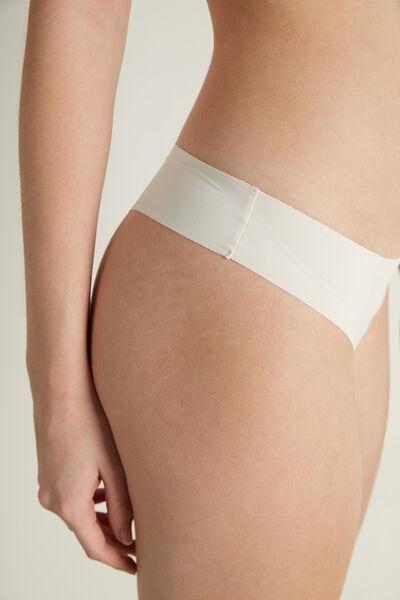 Cream Raw-Edge Brazilian, , large image number 3