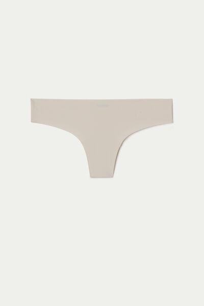 Cream Raw-Edge Brazilian, , large image number 4