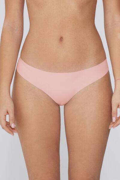 Pink Laser Cut Brazilian Briefs, , large image number 0