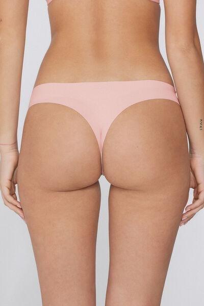 Pink Laser Cut Brazilian Briefs, , large image number 2