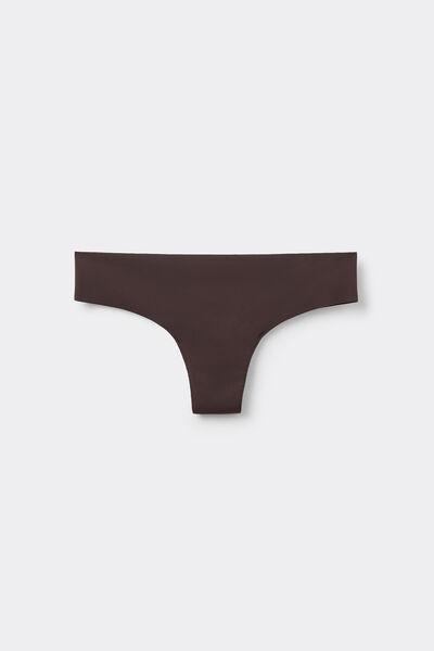 Brown Laser Cut Recycled Microfibre Brazilian Briefs, 5701_680Z, large image number 0