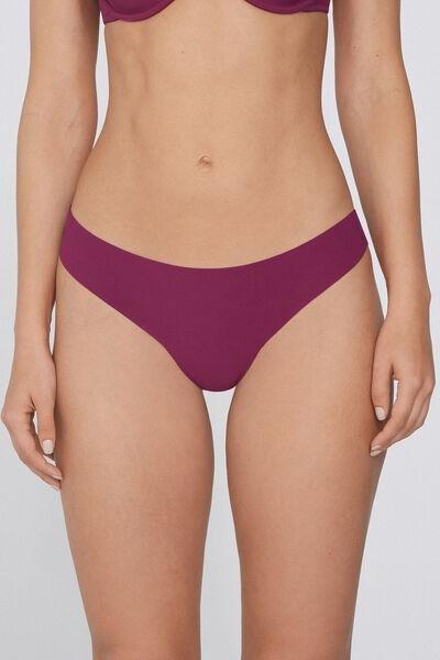 Burgundy Laser Cut Brazilian Briefs, 5701_719Y, large image number 0
