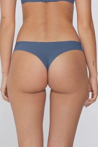 Blue Laser Cut Brazilian Briefs, 5701_730Y, large image number 2