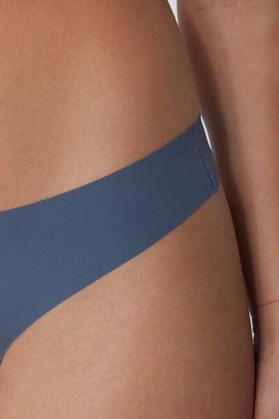 Blue Laser Cut Brazilian Briefs, 5701_730Y, large image number 3