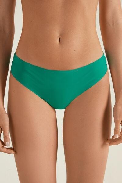 Blue High-Leg Brazilian Bikini Bottoms, 5701_916U, large image number 1