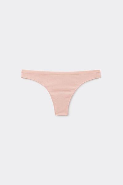 Pink Low Waist Brazilian Panties, 5701_313Y, large image number 4