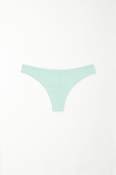 Green Cotton Brazilian Briefs, 5701_513W, large image number 4