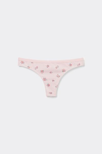 White Printed Brazilian Briefs, , large image number 4