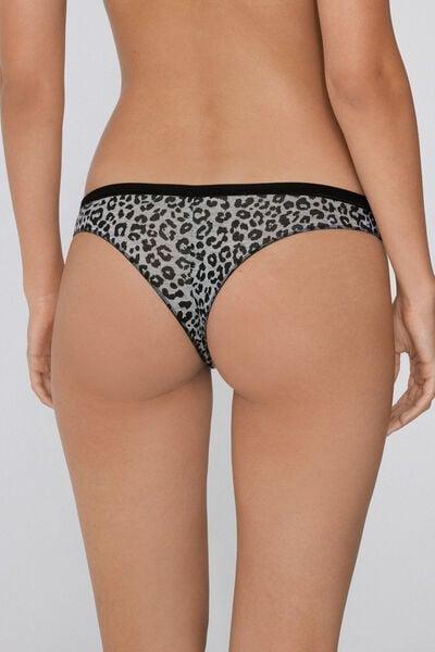 Printed Cotton Brazilian Briefs, 5701_985Y, large image number 2