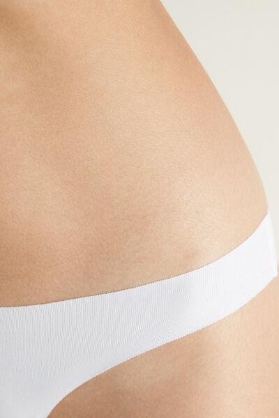 White Seamless Brazilian Briefs, , large image number 3