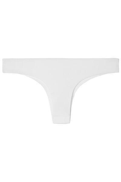 White Seamless Brazilian Briefs, , large image number 5